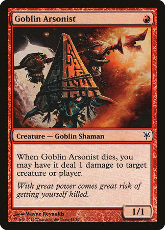 Goblin Arsonist [Duel Decks: Sorin vs. Tibalt] | Magic Magpie