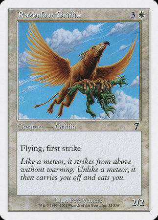 Razorfoot Griffin [Seventh Edition] | Magic Magpie