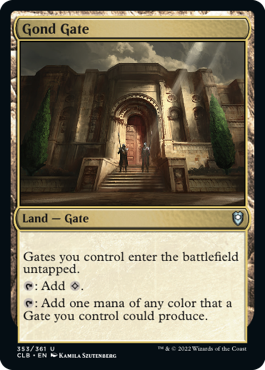 Gond Gate [Commander Legends: Battle for Baldur's Gate] | Magic Magpie