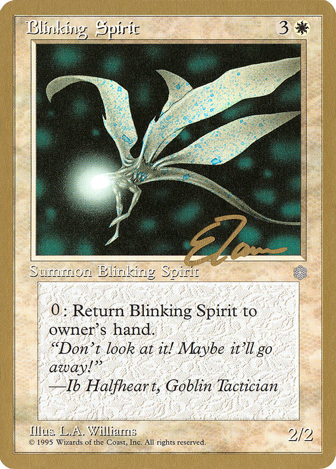 Blinking Spirit (Eric Tam) [Pro Tour Collector Set] | Magic Magpie