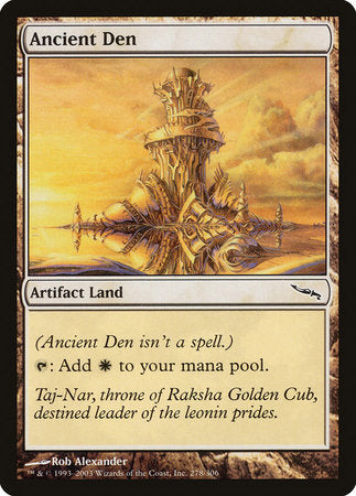 Ancient Den [Mirrodin] | Magic Magpie