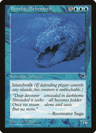 Benthic Behemoth [Tempest] | Magic Magpie