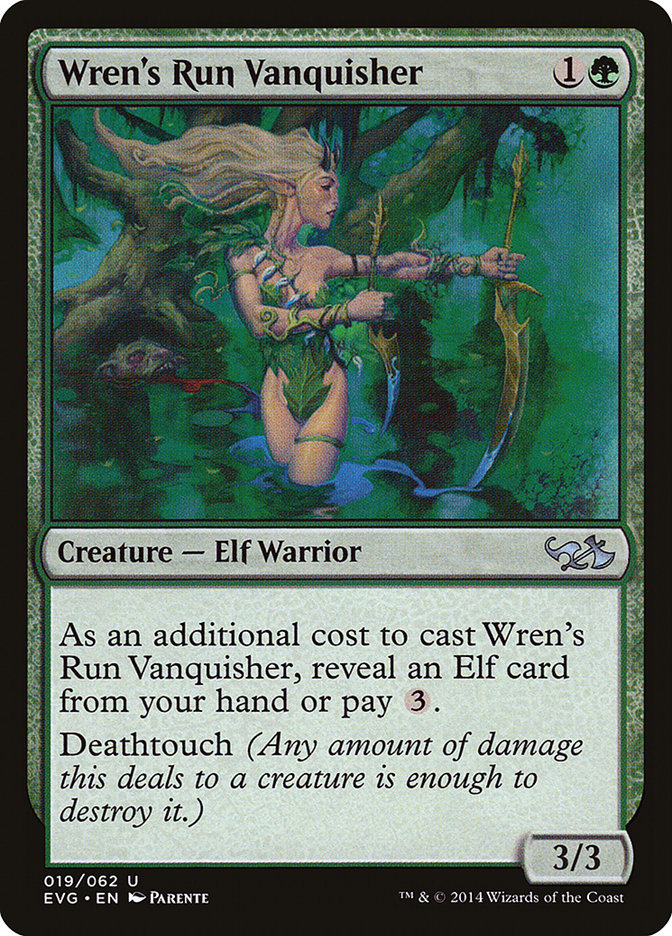 Wren's Run Vanquisher (Elves vs. Goblins) [Duel Decks Anthology] | Magic Magpie