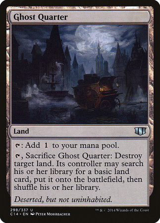 Ghost Quarter [Commander 2014] | Magic Magpie