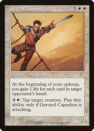 Gerrard Capashen [Apocalypse] | Magic Magpie