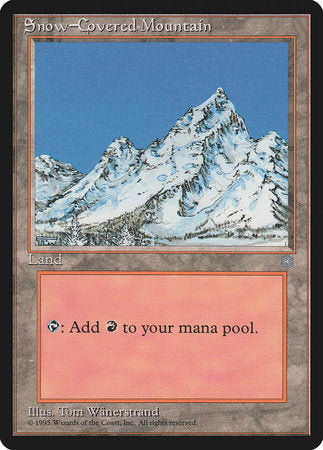 Snow-Covered Mountain [Ice Age] | Magic Magpie