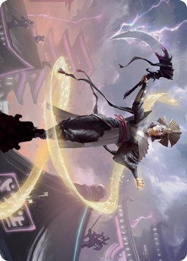 Naomi, Pillar of Order Art Card [Kamigawa: Neon Dynasty Art Series] | Magic Magpie