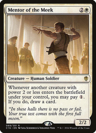 Mentor of the Meek [Commander 2016] | Magic Magpie