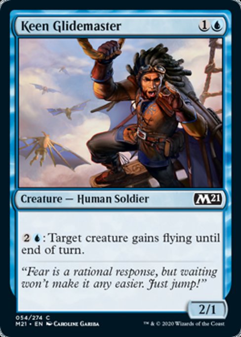 Keen Glidemaster [Core Set 2021] | Magic Magpie