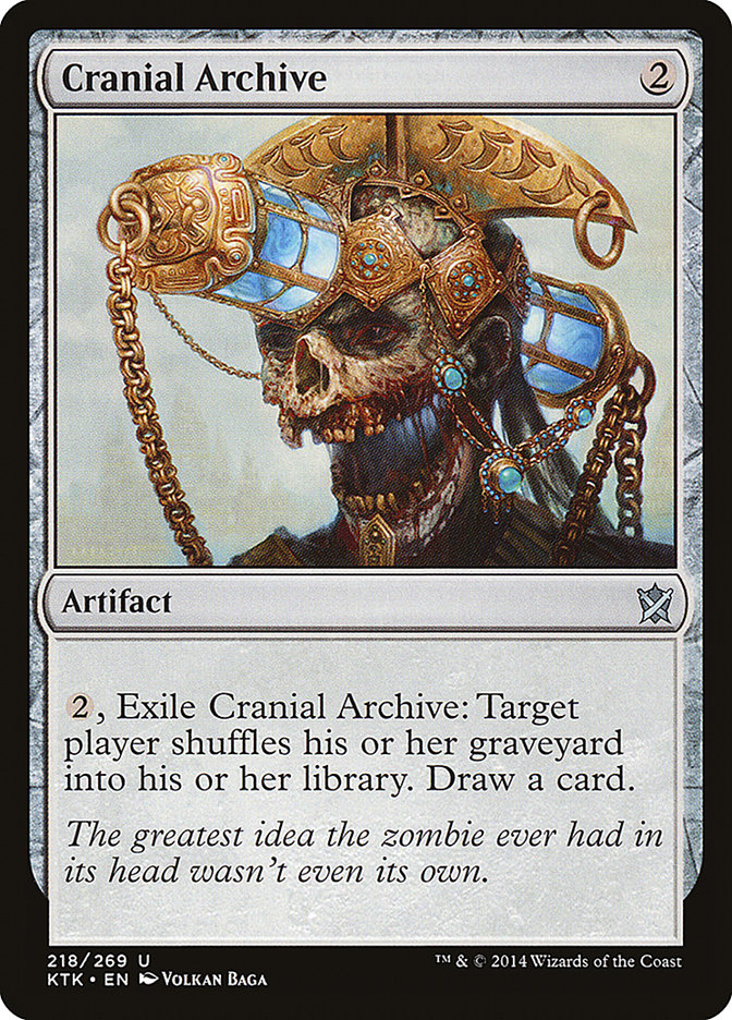 Cranial Archive [Khans of Tarkir] | Magic Magpie