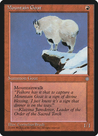 Mountain Goat [Ice Age] | Magic Magpie