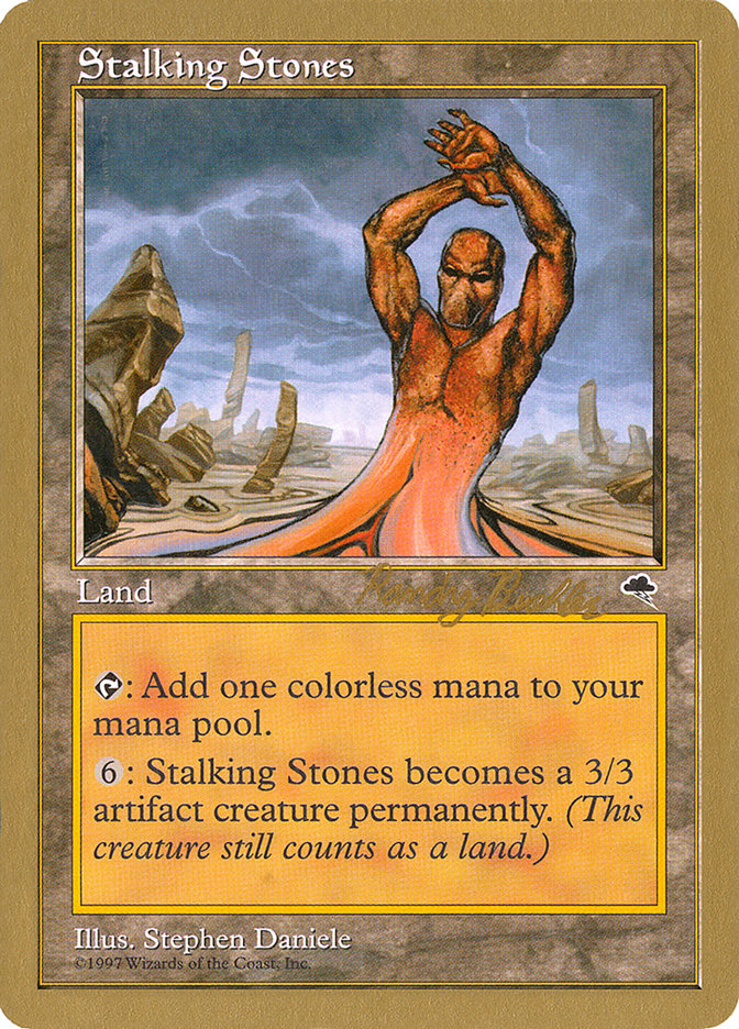 Stalking Stones (Randy Buehler) [World Championship Decks 1998] | Magic Magpie