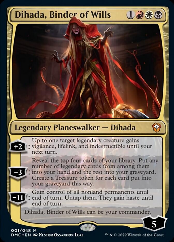 Dihada, Binder of Wills [Dominaria United Commander] | Magic Magpie