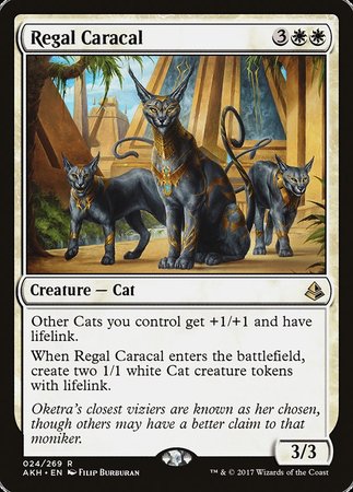 Regal Caracal [Amonkhet] | Magic Magpie