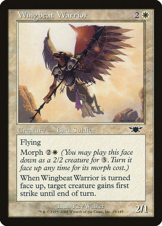 Wingbeat Warrior [Legions] | Magic Magpie