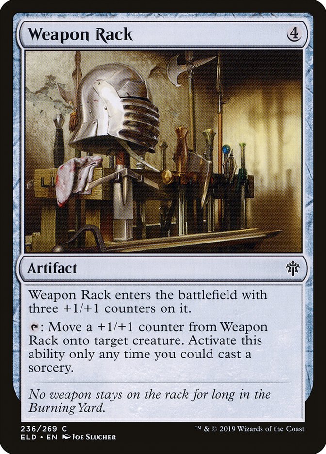 Weapon Rack [Throne of Eldraine] | Magic Magpie