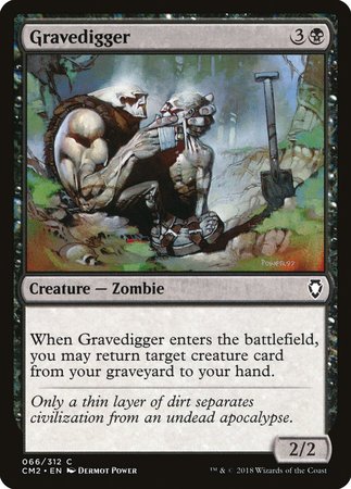 Gravedigger [Commander Anthology Volume II] | Magic Magpie