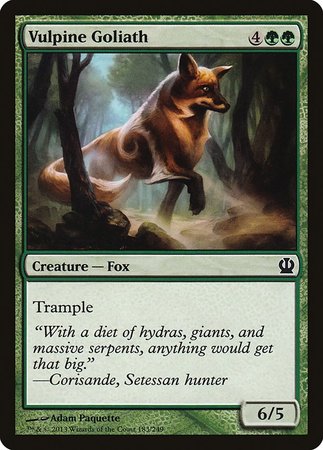 Vulpine Goliath [Theros] | Magic Magpie