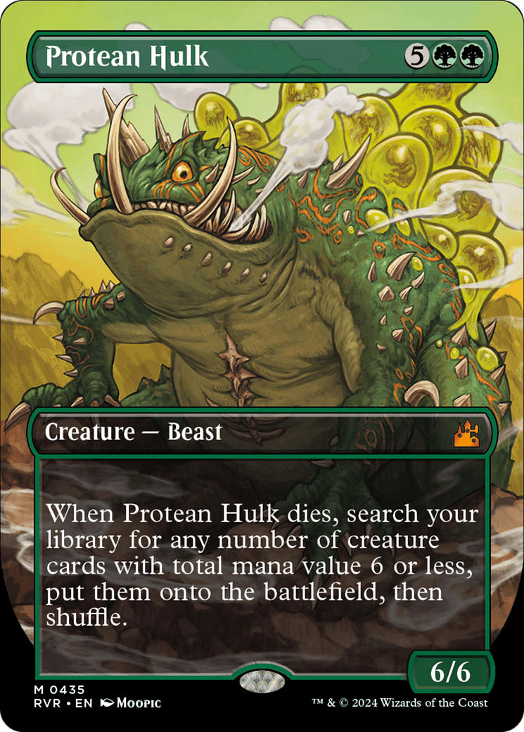 Protean Hulk (Anime Borderless) [Ravnica Remastered] | Magic Magpie