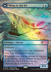 Thing in the Ice // Awoken Horror (Borderless Alternate Art) [Regional Championship Qualifiers 2023] | Magic Magpie