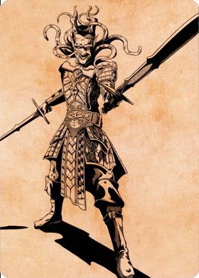 Zevlor, Elturel Exile Art Card (78) [Commander Legends: Battle for Baldur's Gate Art Series] | Magic Magpie