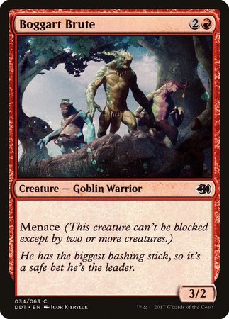 Boggart Brute [Duel Decks: Merfolk vs. Goblins] | Magic Magpie