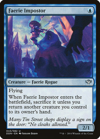 Faerie Impostor [Duel Decks: Speed vs. Cunning] | Magic Magpie