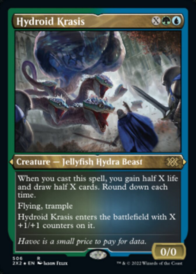 Hydroid Krasis (Foil Etched) [Double Masters 2022] | Magic Magpie