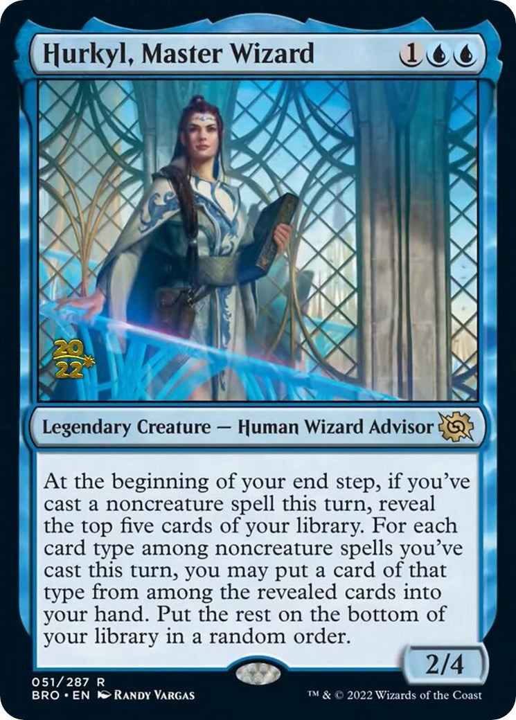 Hurkyl, Master Wizard [The Brothers' War: Prerelease Promos] | Magic Magpie