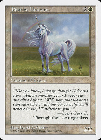 Pearled Unicorn [Fifth Edition] | Magic Magpie