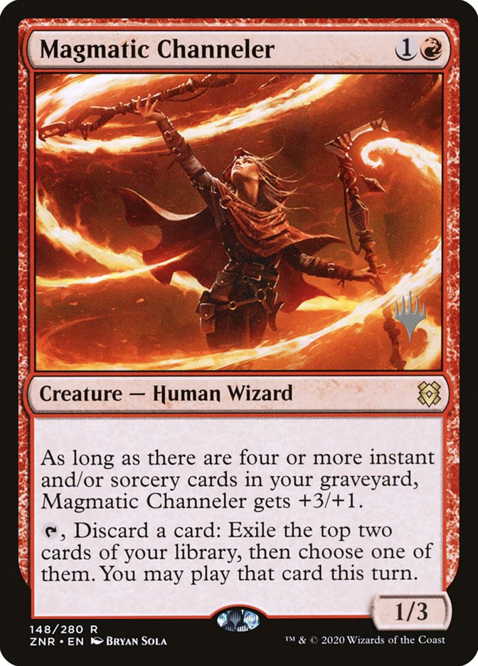 Magmatic Channeler (Promo Pack) [Zendikar Rising Promos] | Magic Magpie