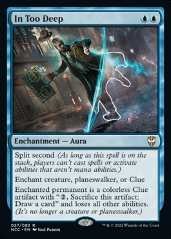 In Too Deep [Streets of New Capenna Commander] | Magic Magpie