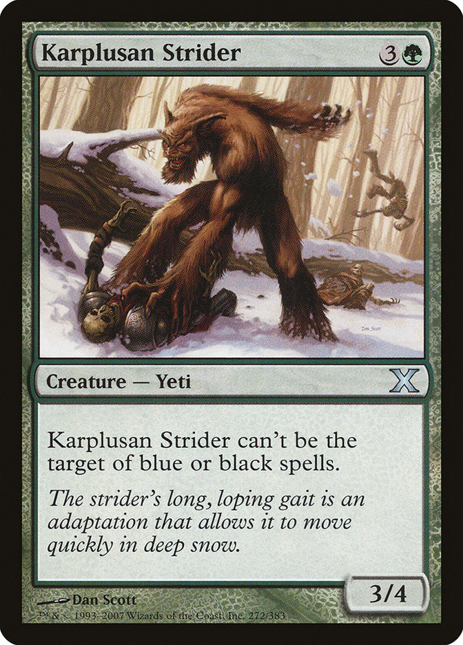 Karplusan Strider [Tenth Edition] | Magic Magpie