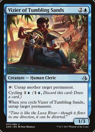 Vizier of Tumbling Sands [Amonkhet] | Magic Magpie