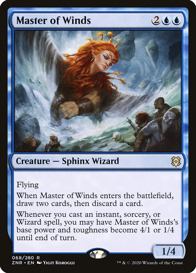 Master of Winds [Zendikar Rising] | Magic Magpie