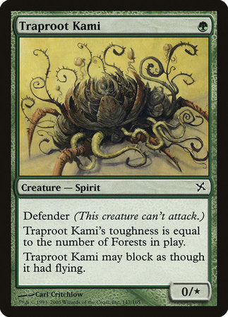 Traproot Kami [Betrayers of Kamigawa] | Magic Magpie