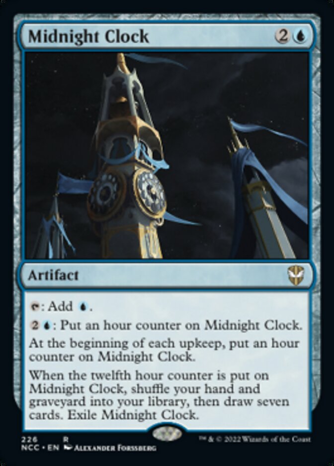 Midnight Clock [Streets of New Capenna Commander] | Magic Magpie