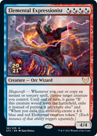 Elemental Expressionist [Strixhaven: School of Mages Prerelease Promos] | Magic Magpie