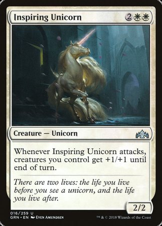 Inspiring Unicorn [Guilds of Ravnica] | Magic Magpie