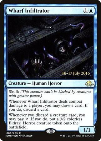 Wharf Infiltrator [Eldritch Moon Promos] | Magic Magpie