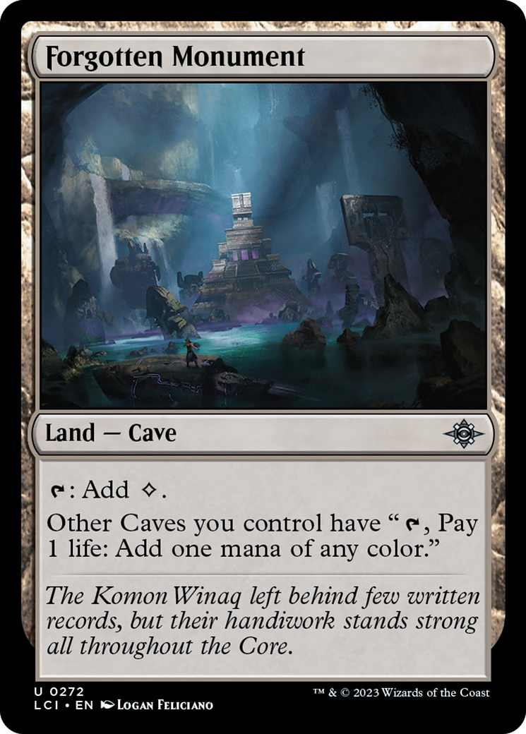 Forgotten Monument [The Lost Caverns of Ixalan] | Magic Magpie