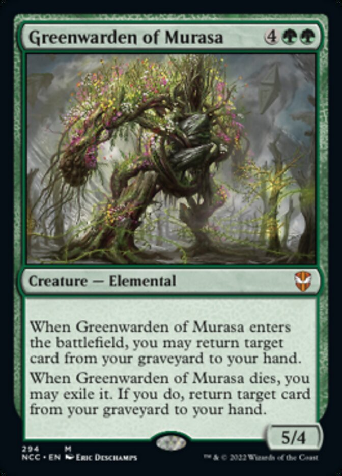 Greenwarden of Murasa [Streets of New Capenna Commander] | Magic Magpie