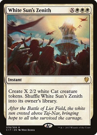 White Sun's Zenith [Commander 2017] | Magic Magpie