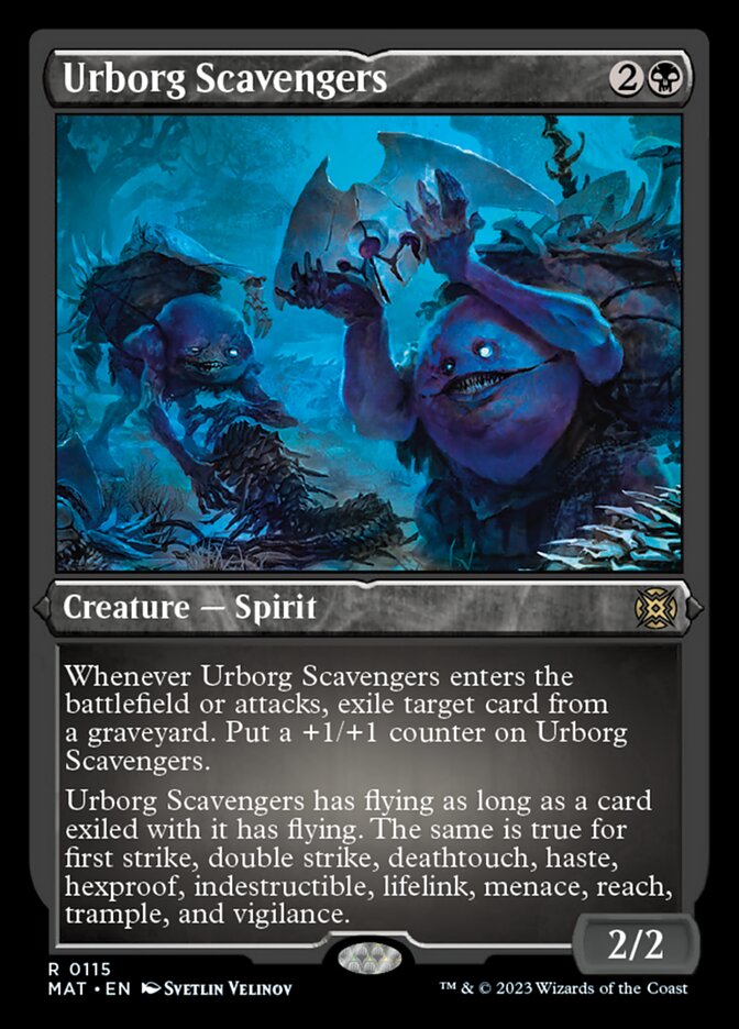 Urborg Scavengers (Foil Etched) [March of the Machine: The Aftermath] | Magic Magpie