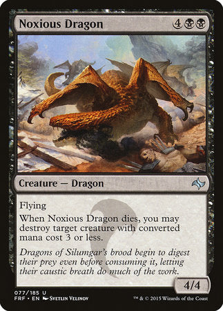 Noxious Dragon [Fate Reforged] | Magic Magpie