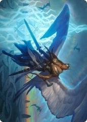 Righteous Valkyrie Art Card [Kaldheim: Art Series] | Magic Magpie