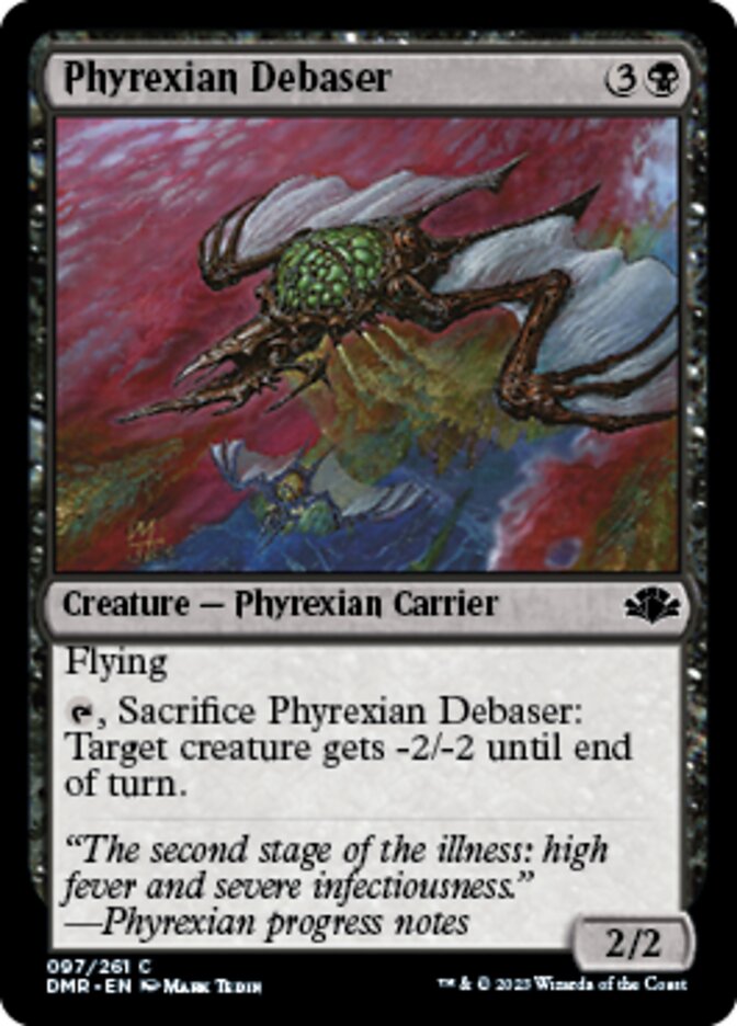 Phyrexian Debaser [Dominaria Remastered] | Magic Magpie