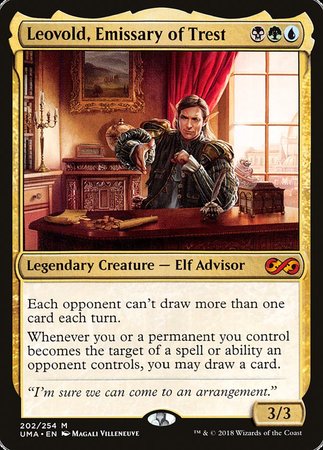 Leovold, Emissary of Trest [Ultimate Masters] | Magic Magpie