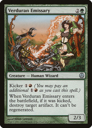 Verduran Emissary [Duel Decks: Phyrexia vs. the Coalition] | Magic Magpie