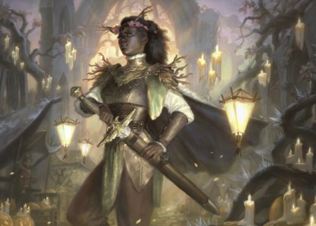 Sungold Sentinel Art Card [Innistrad: Midnight Hunt Art Series] | Magic Magpie